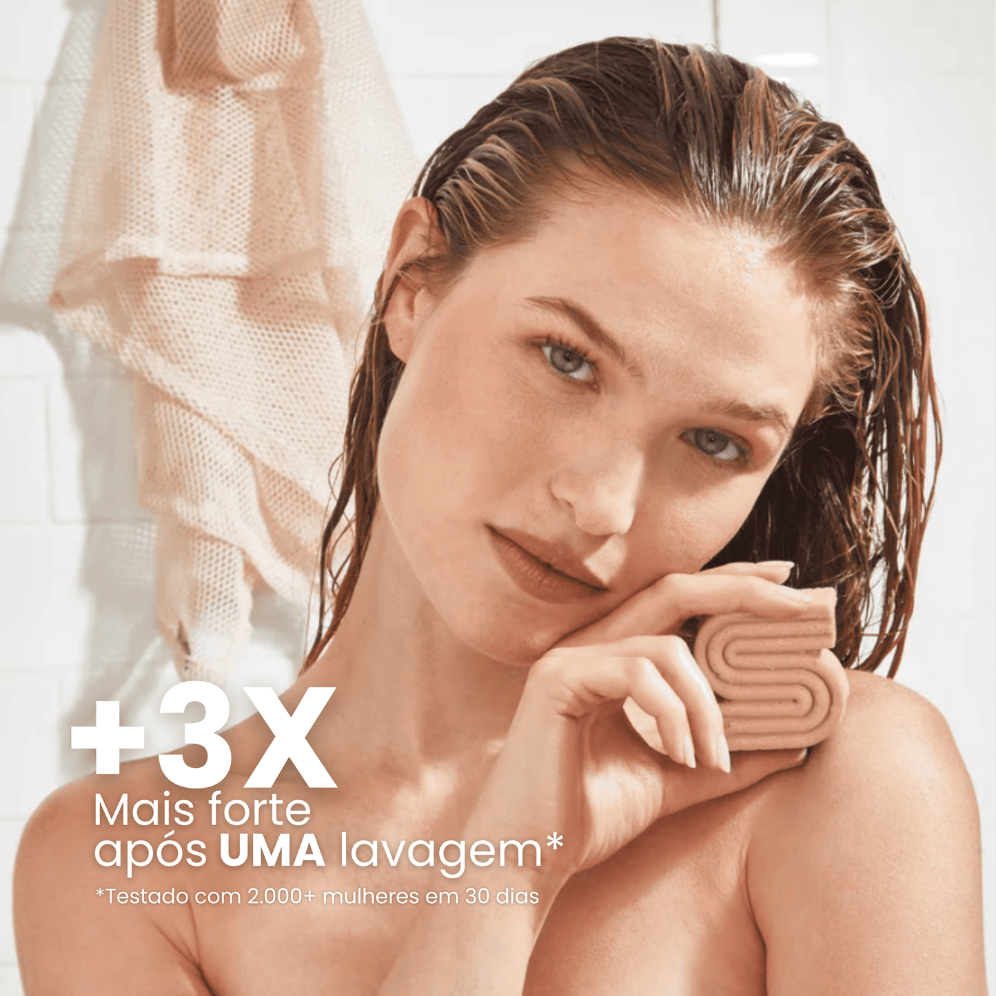 Shampoo e condicionador para crescimento e fortalecimento + Sérum Capilar de BRINDE!